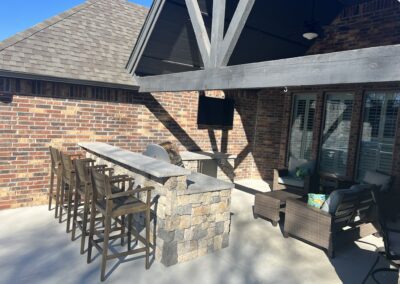 Danny V Tulsa Outdoor Kitchen 8