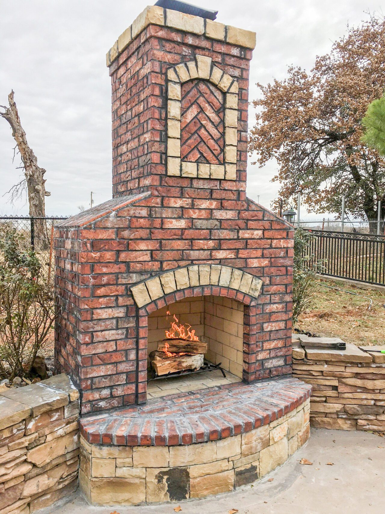 Outdoor Fireplaces Tulsa Create the Perfect Space
