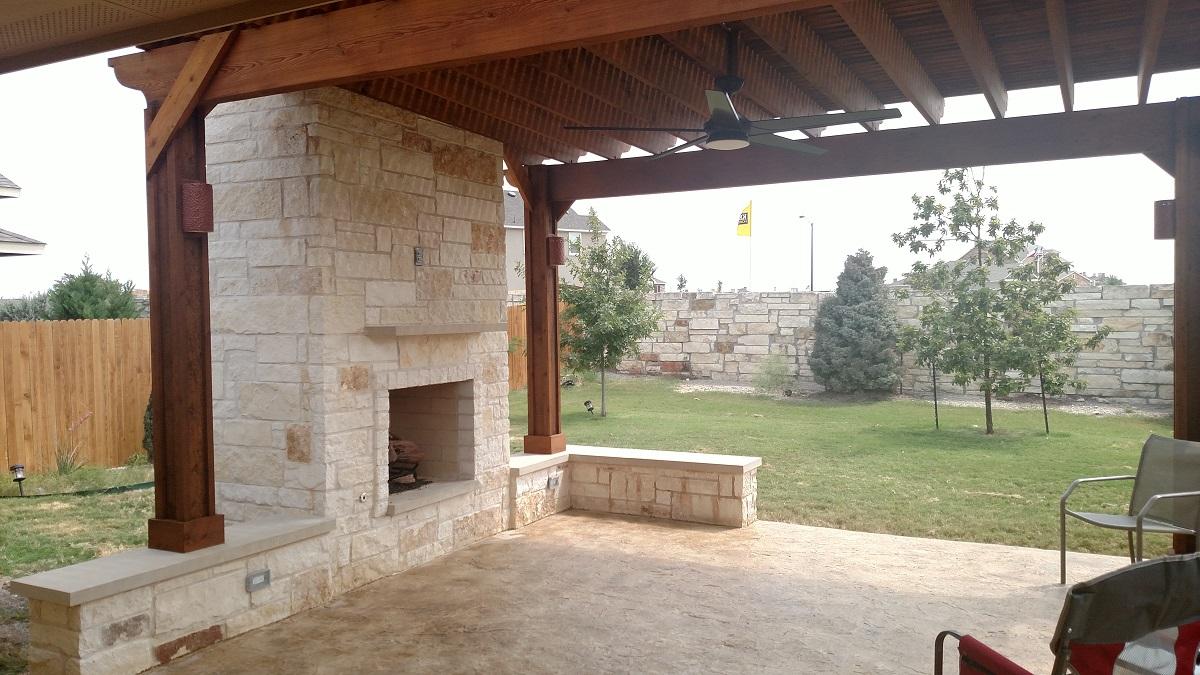 Tulsa Outdoor Fireplace 3